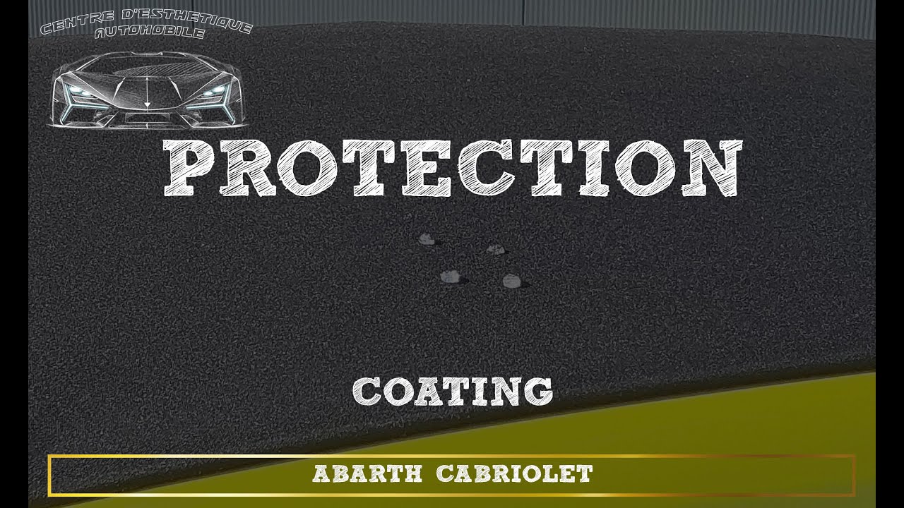 Abarth 500 - 😃 Protection de la capote 😃