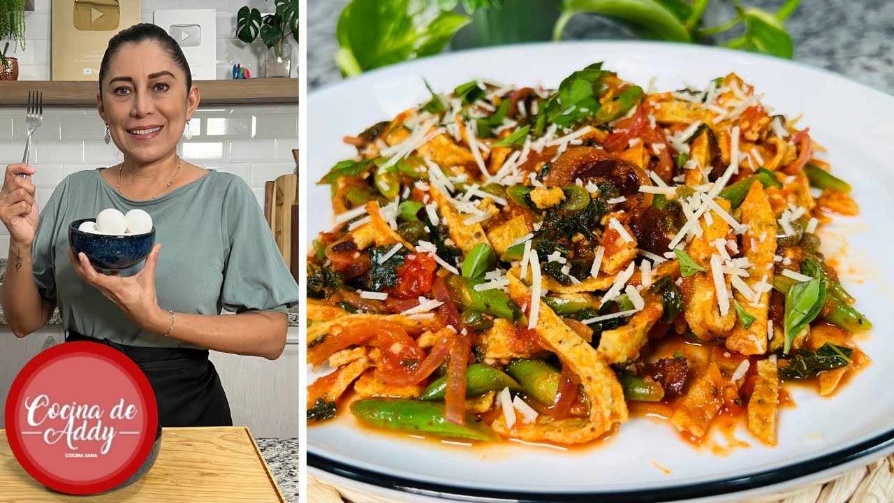Cómo hacer PASTA SIN HARINA DE TRIGO y Sin Amasar. Apta para Menopausia, Dieta, Diabetes, HT |Addy.