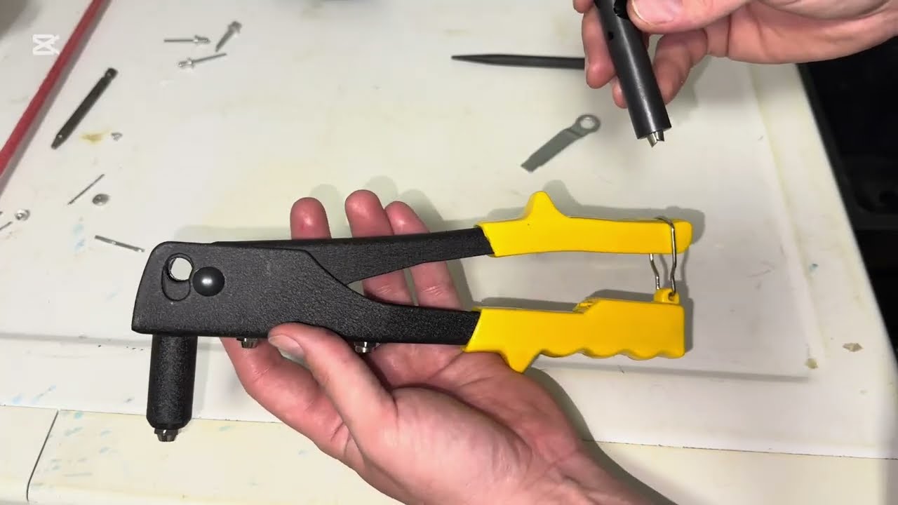 How To Remove A Stuck Rivet Pins From Rivet Gun