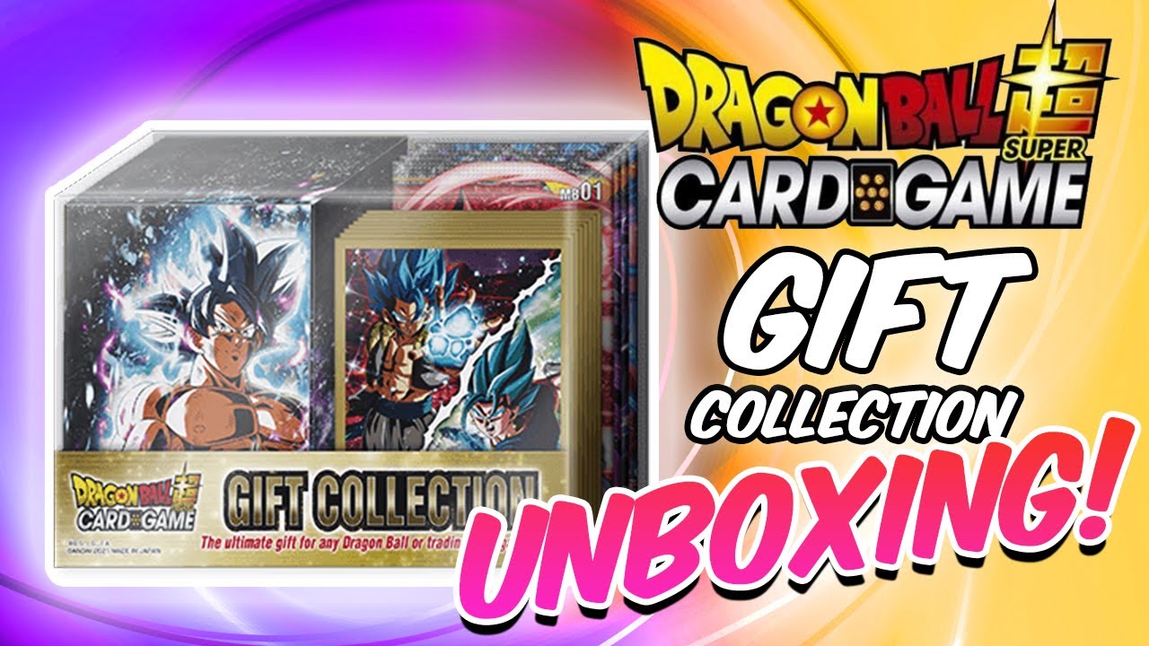 *SUPER UNBOXING!*  WORTH IT? Dragon Ball Super Card Game Gift Box Collection!