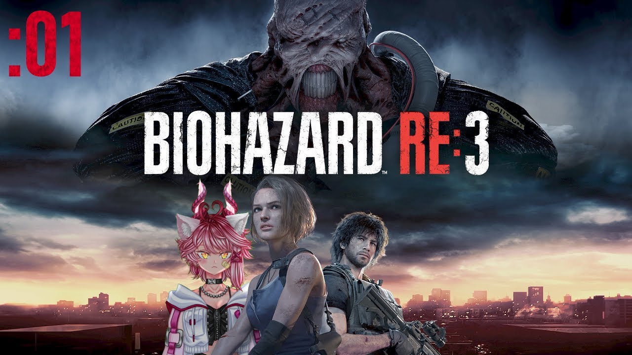 【BIOHAZARD RE:3】ラクーンシティ最後の日、ジル・バレンタインの脱出劇【part1】