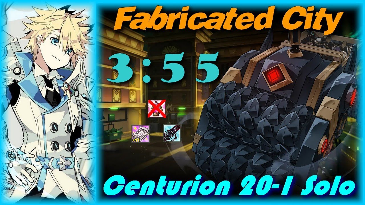 [Elsword EU] Centurion 20-1 Fabricated City solo play