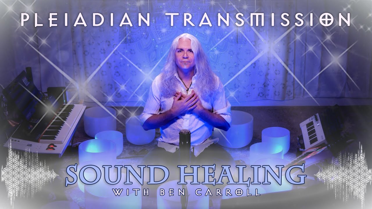 Pleiadian Energy Transmission  🤍 Theta Binaural Beat, Singing Bowls, & Angelic Voice Sound Healing