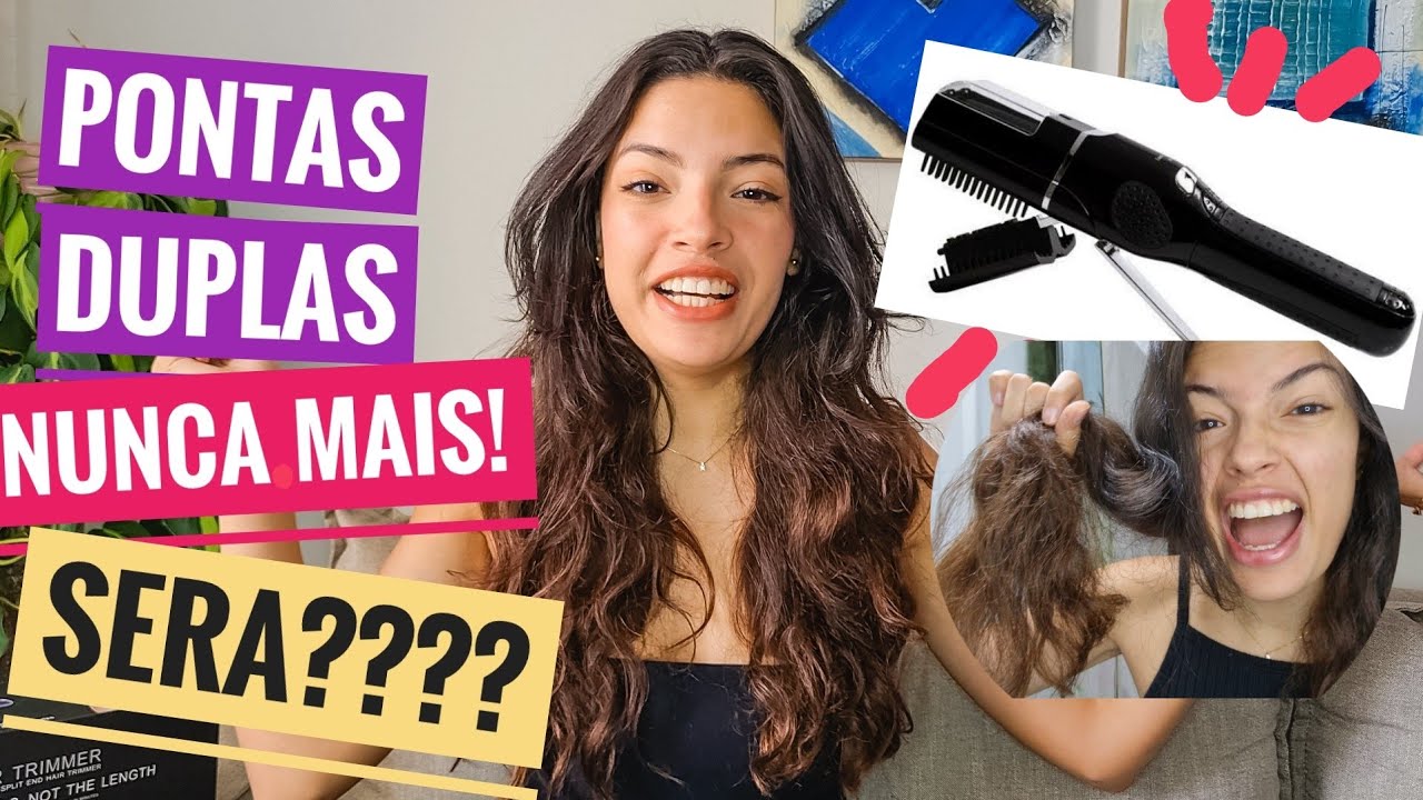 Review split Ender/hair trimer máquina de corte bordado