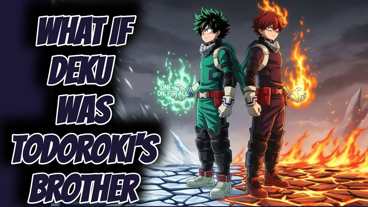 what if deku was todoroki's brother