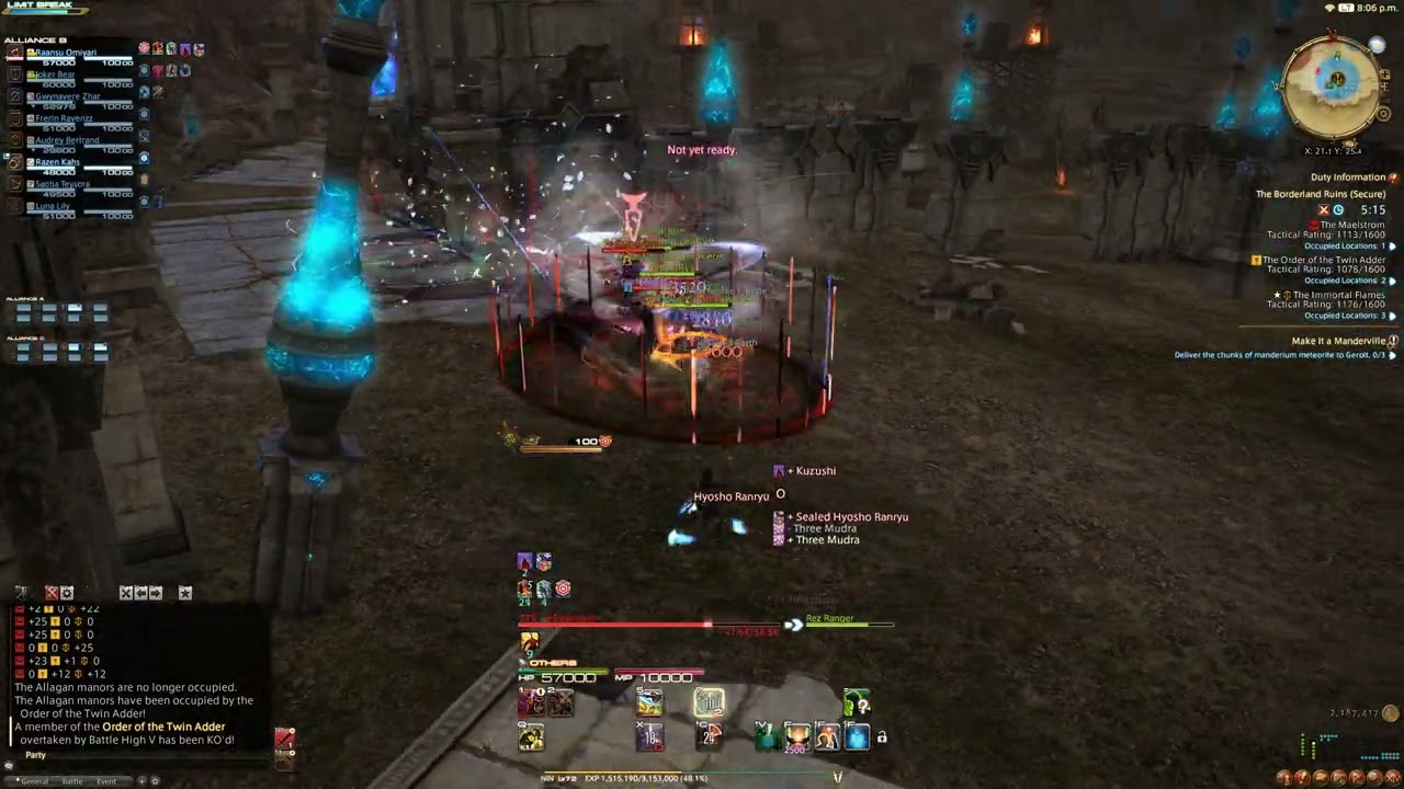 FFXIV Ninja in PvP is just lol...