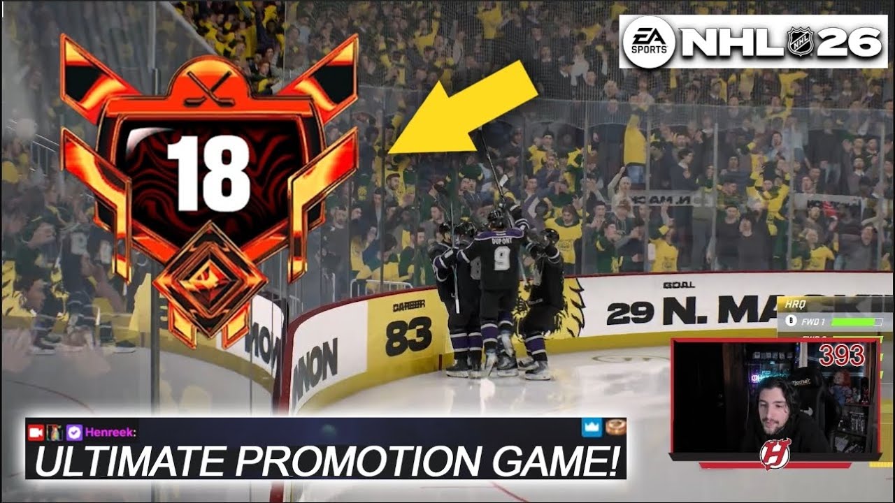 1-й сезон: СУПЕР-РЕЙТИНГОВАЯ ИГРА! NHL 26 HUT RANKED