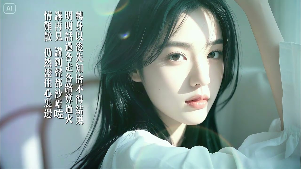 情难散 | 好听的原创粤语歌 | 讲不出 祝福你嗰句快乐，宁愿怪责当初我爱得太多，都好过 承认未放低你一个 | 原创AI粤语歌曲