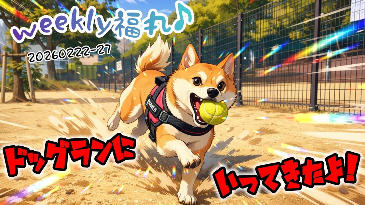 20260222-27〜念願のドッグラン😻走りに走りまくった福丸さん！ペットボトル収集もかかせない1週間をピックアップ✨