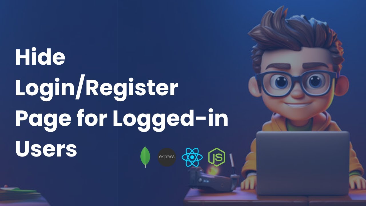 How to Hide Login/Register Pages for Logged-in Users - Web App Securing #logicfy
