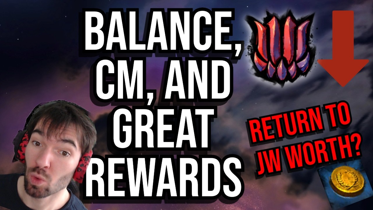 Surprisingly Large Patch Today With GREAT Rewards AND BALANCE!?