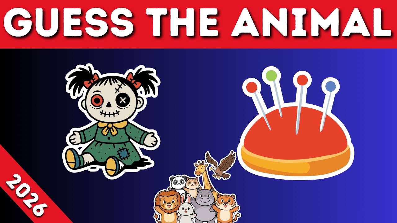 Guess the Animal by Emojis 🦁🐼 | Brain Test Game