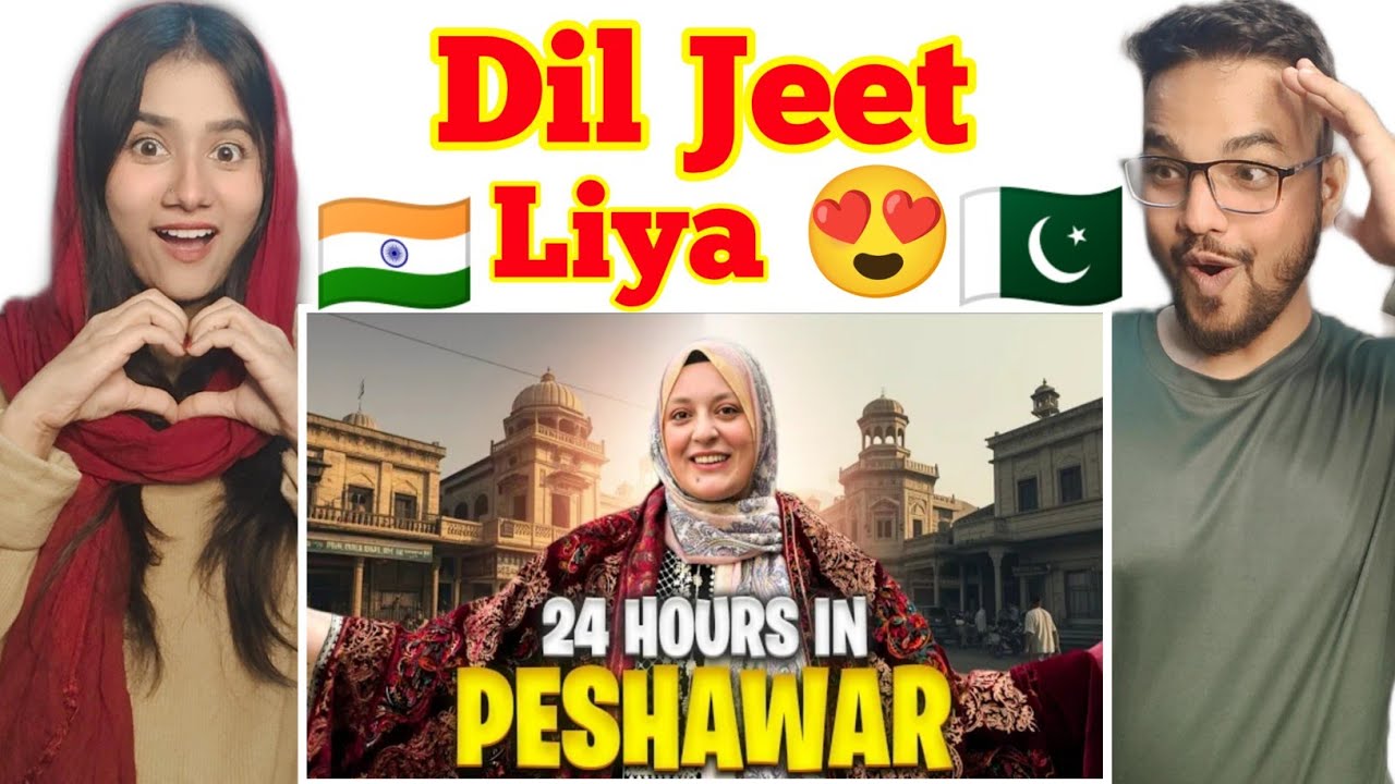 Indian Couple  Reaction on First Time in Peshawar 🇵🇰 | Peshawari Food and Shahrukh Khan Home