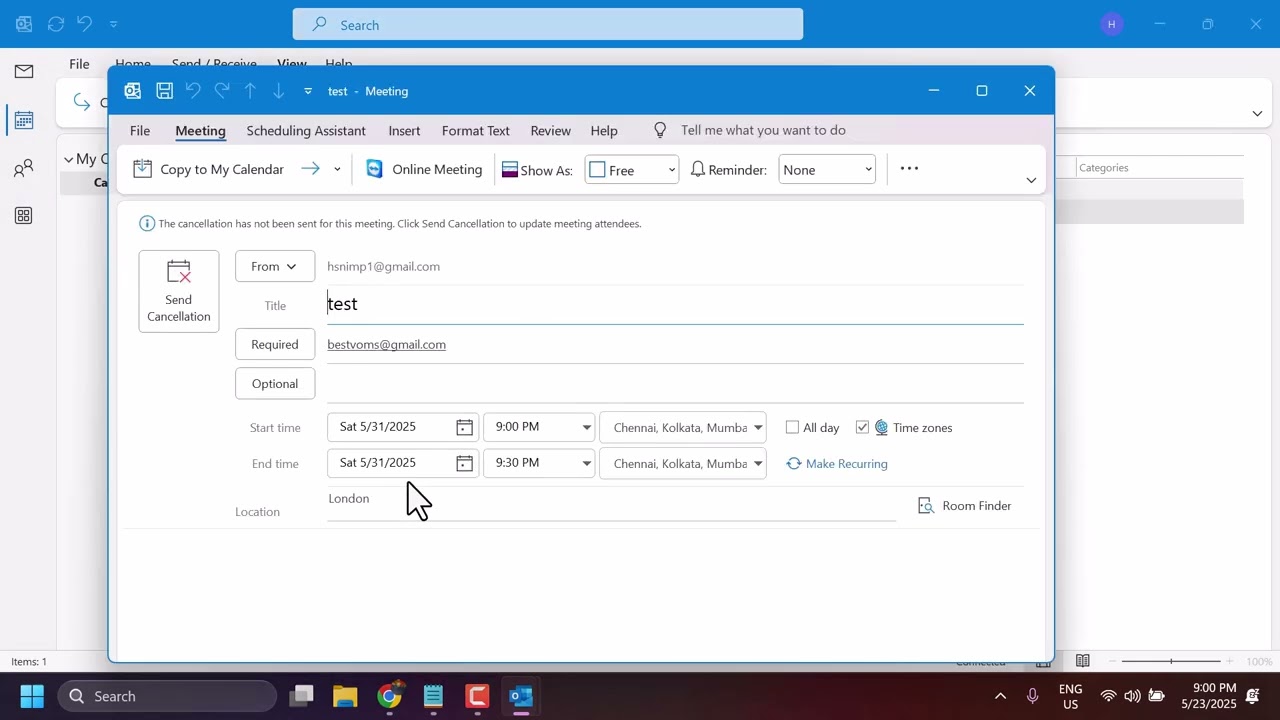 How to Cancel Meeting in Outlook   Outlook Tips and Tricks