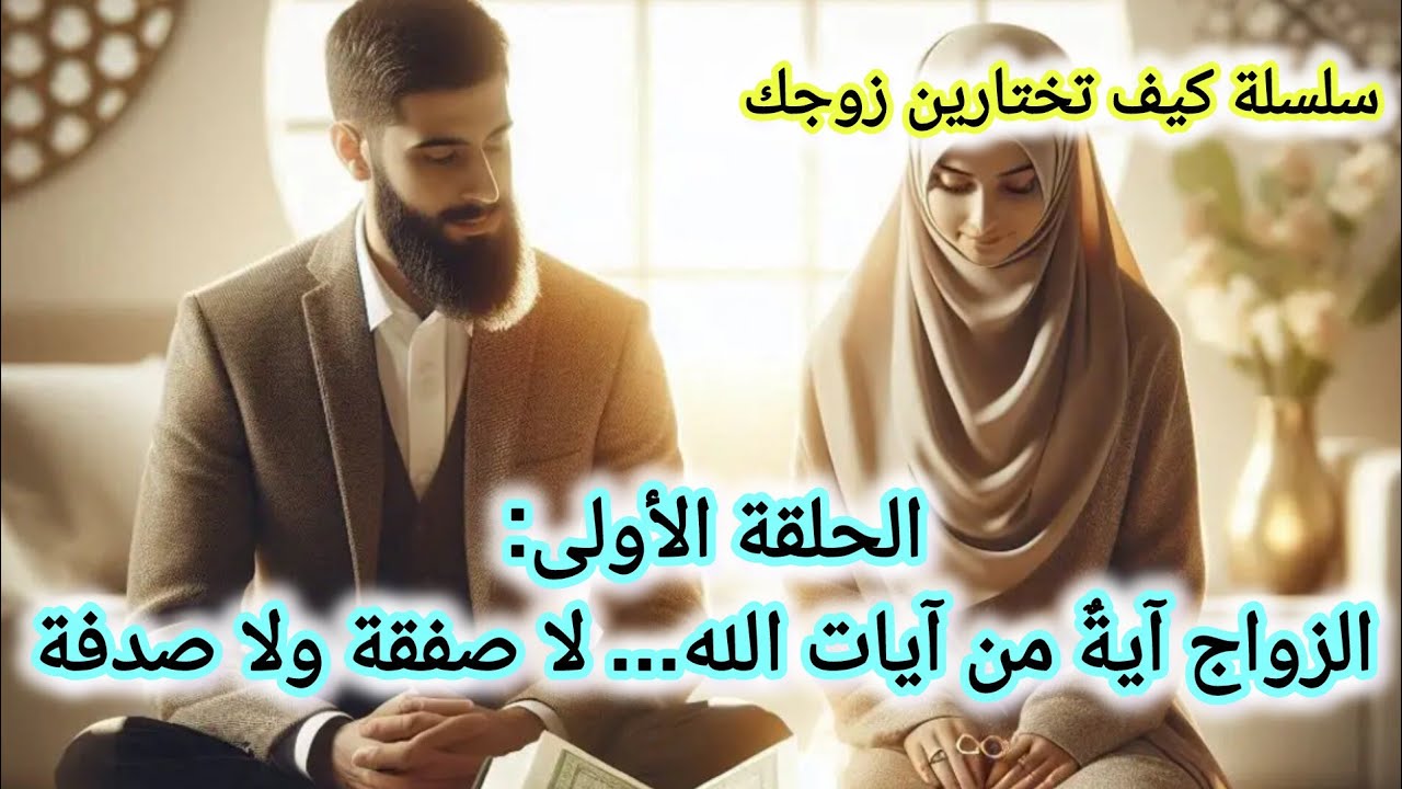 (١) الزواج آية من آيات الله..لا صفقة ولا صدفة