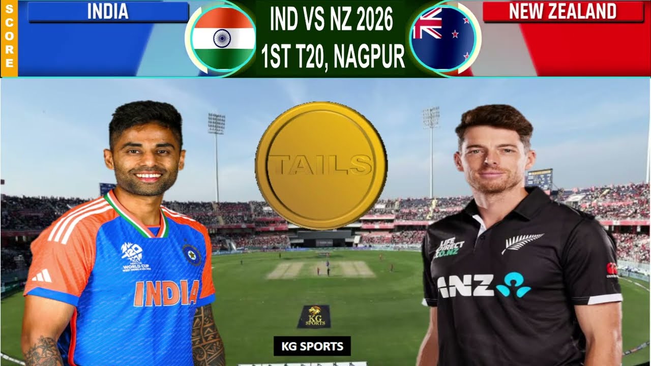 🔴India vs New Zealand, 1st T20  | Live Cricket Match Today | IND vs NZ Live | INDVSNZ