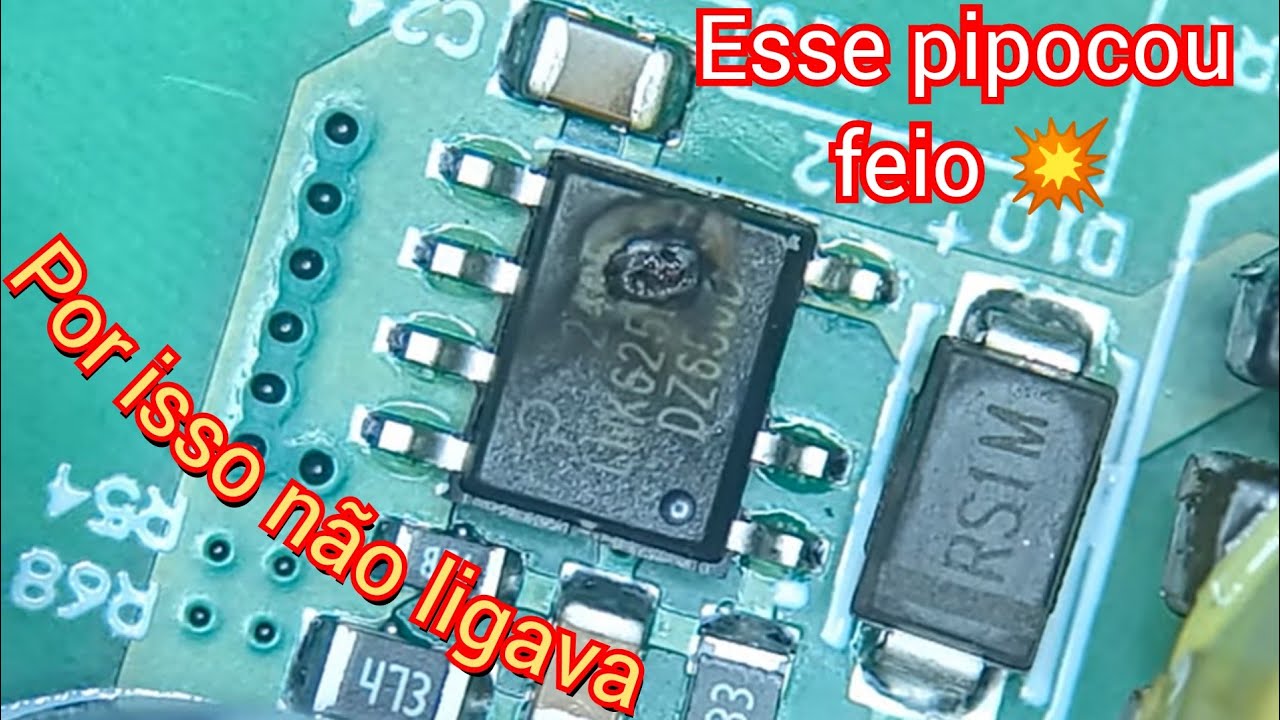 Intelbras IVR 1070 HS v&iacute;deo porteiro interfone n&atilde;o liga nada defeito no oscilador da fonte, 🙂👍🏼