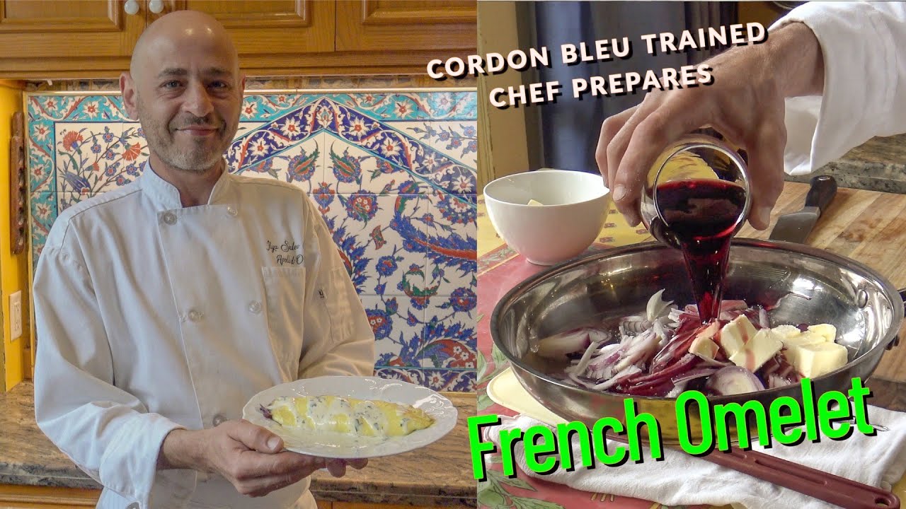 How to Make Omelet ~~  Real French Omelette Recipe