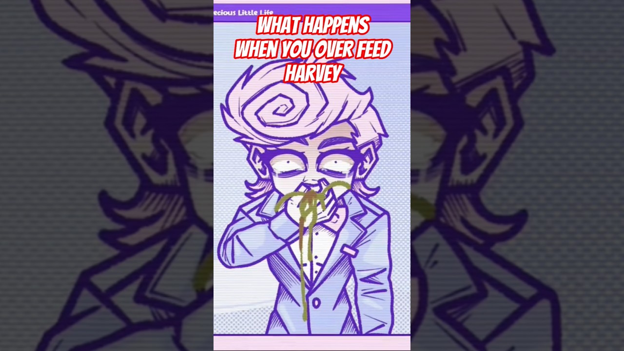 What Happens When You Overfeed Harvey Harvington #gaming #horrorgame #shorts