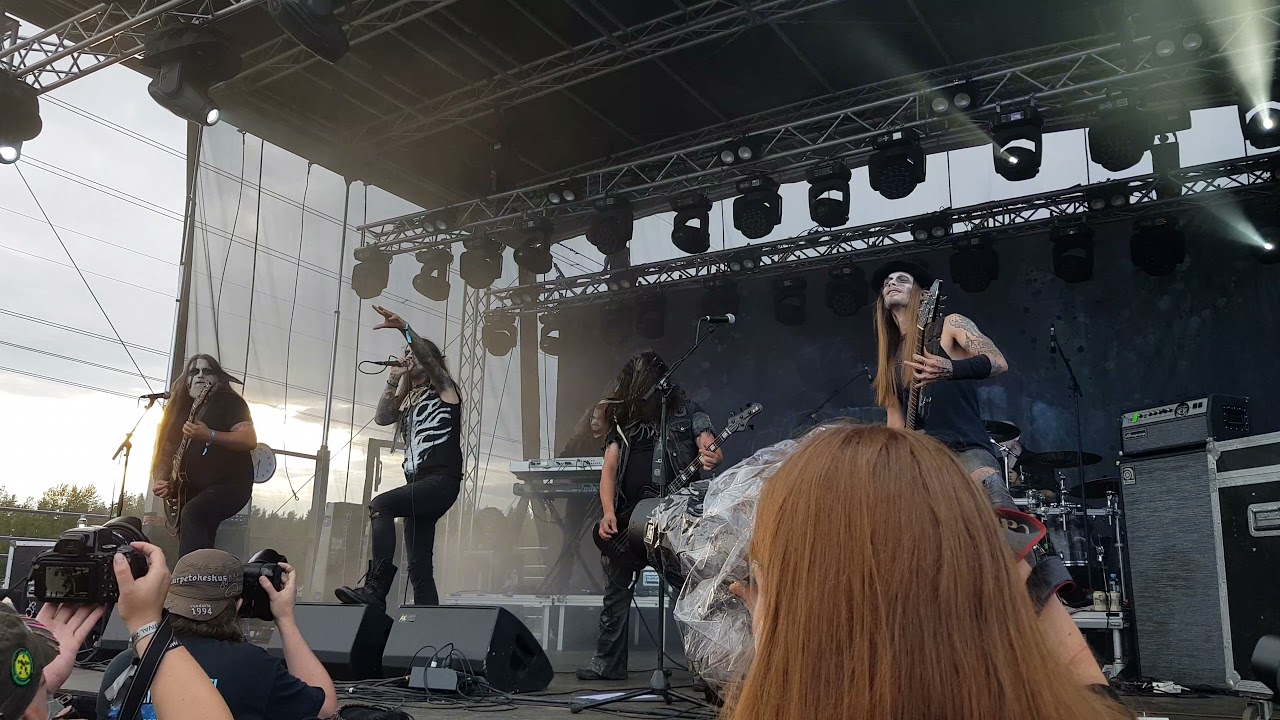 Finntroll - Att Döda Med En Sten - Live @ Dark River Festival 2021 13.08.2021 Kotka