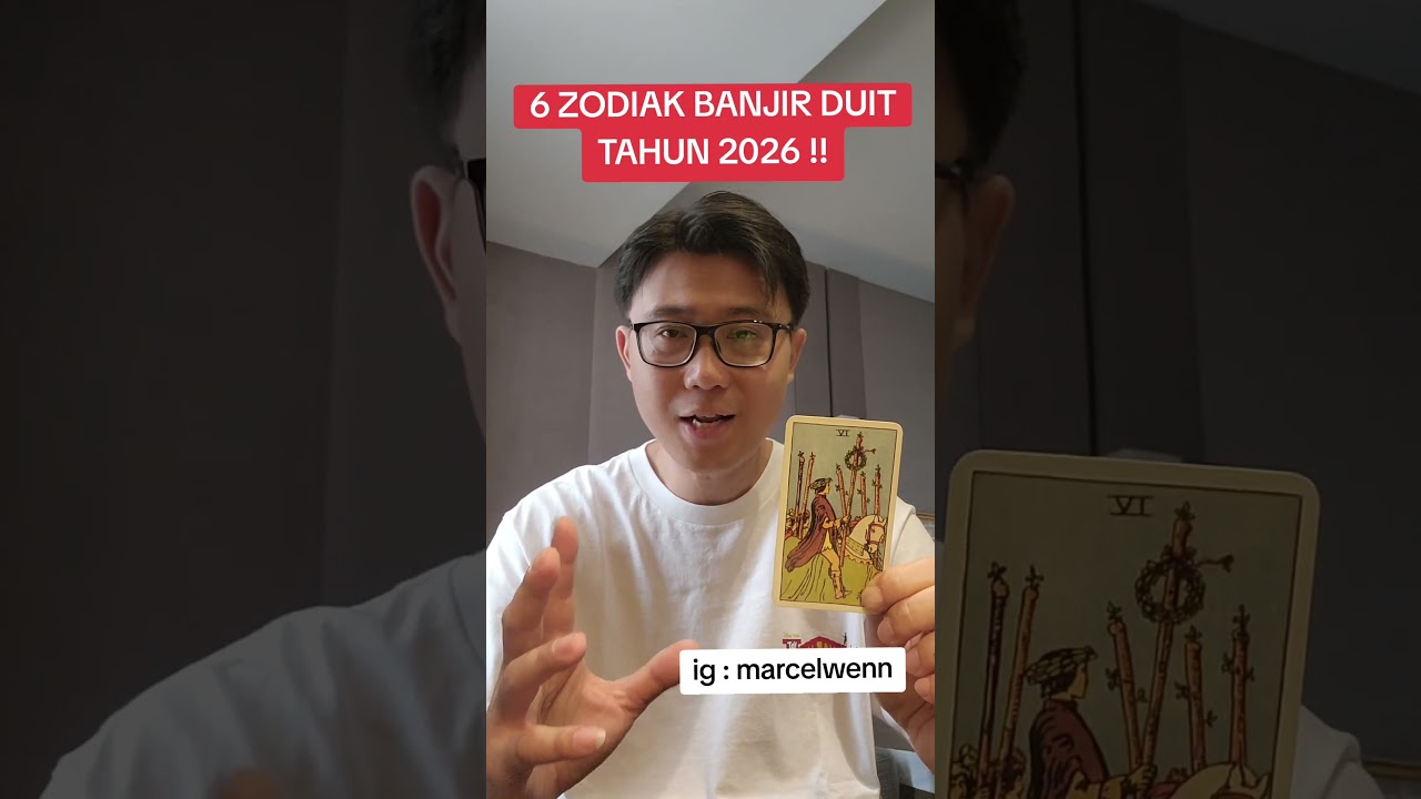 6 ZODIAK BANJIR DUIT TAHUN 2026 ‼️