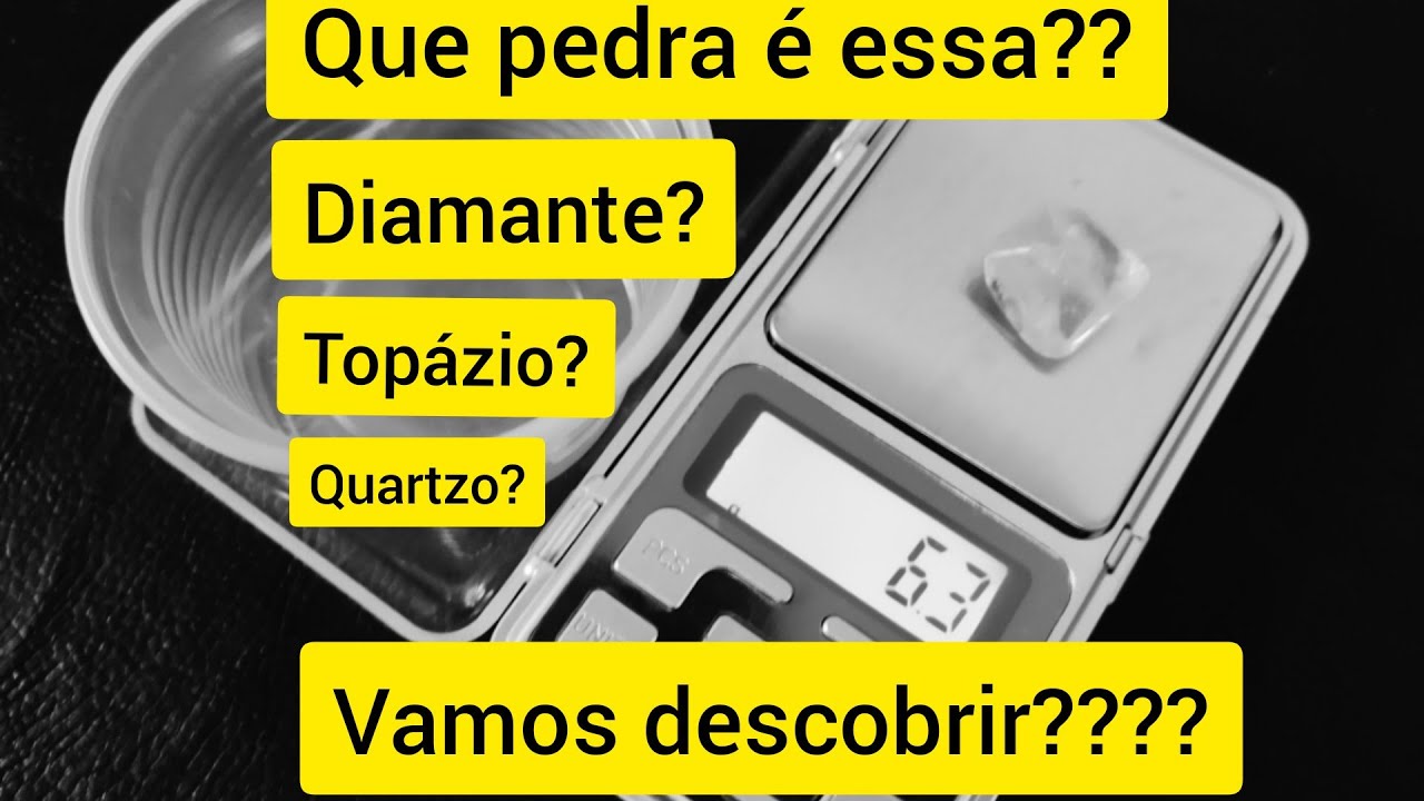 como aferir a densidade relativa de uma pedra (ARQUIMEDES)
