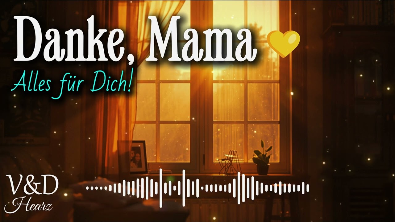 Danke, Mama 💛 Jede Träne, jede Nacht — für dich!
