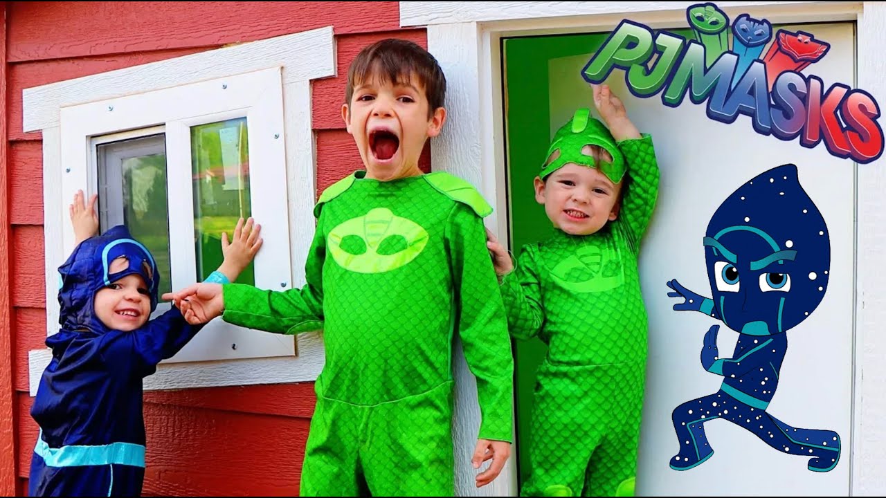 PJ Masks 2 Episodes - Night Ninja & Romeo Can't Win!