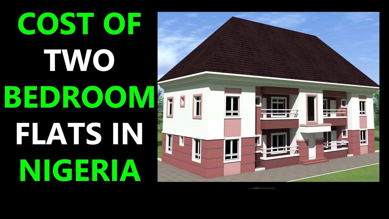 Cost of Building a 2 Bedroom Block of Flats in Nigeria 4 Apartments