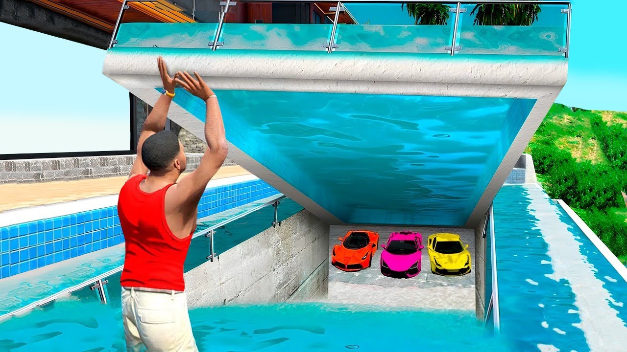 LE GARAGE SECRET DE FRANKLIN SUR GTA 5 ! (Hallucinant)