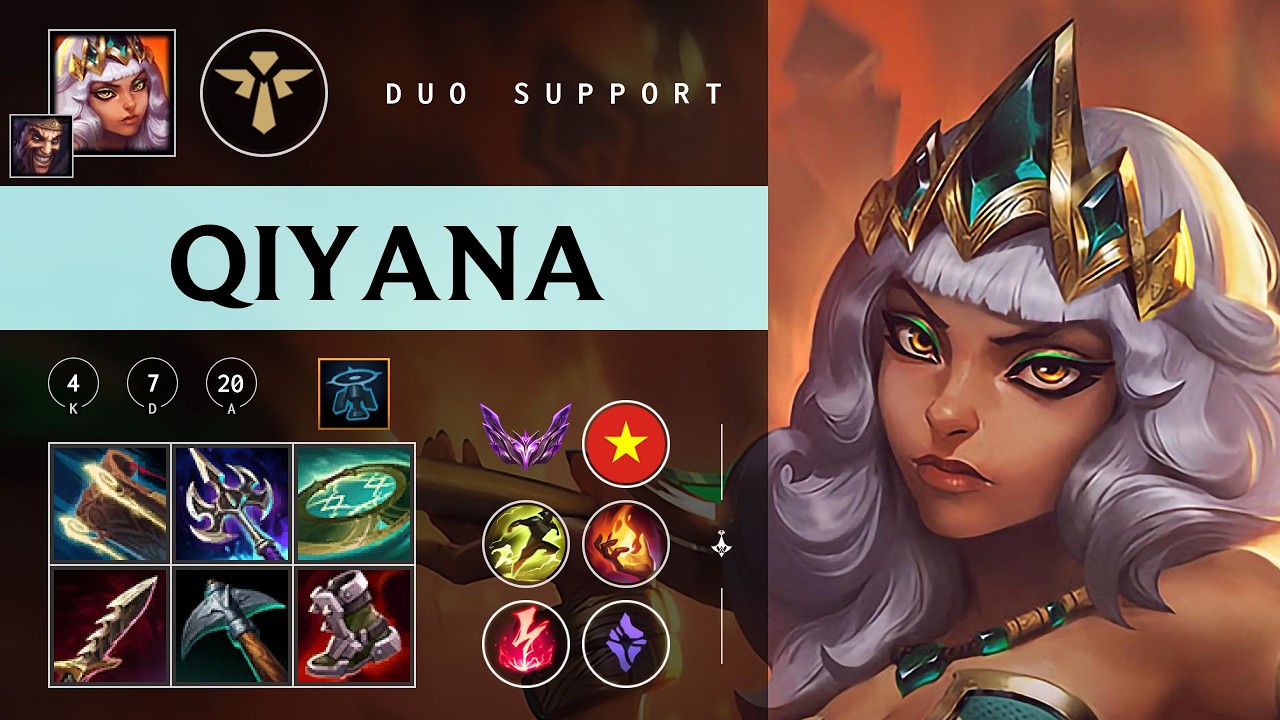 Qiyana Support vs Milio - VN Master Patch 26.05