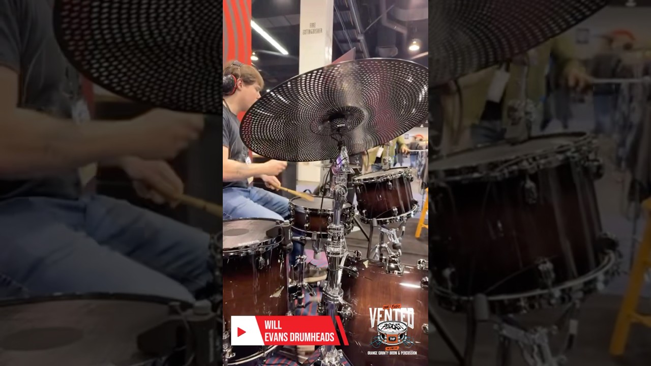 Best new drum product at NAMM 2026 - Evans Hybrid Sensory Percussion Cymbals​⁠ 