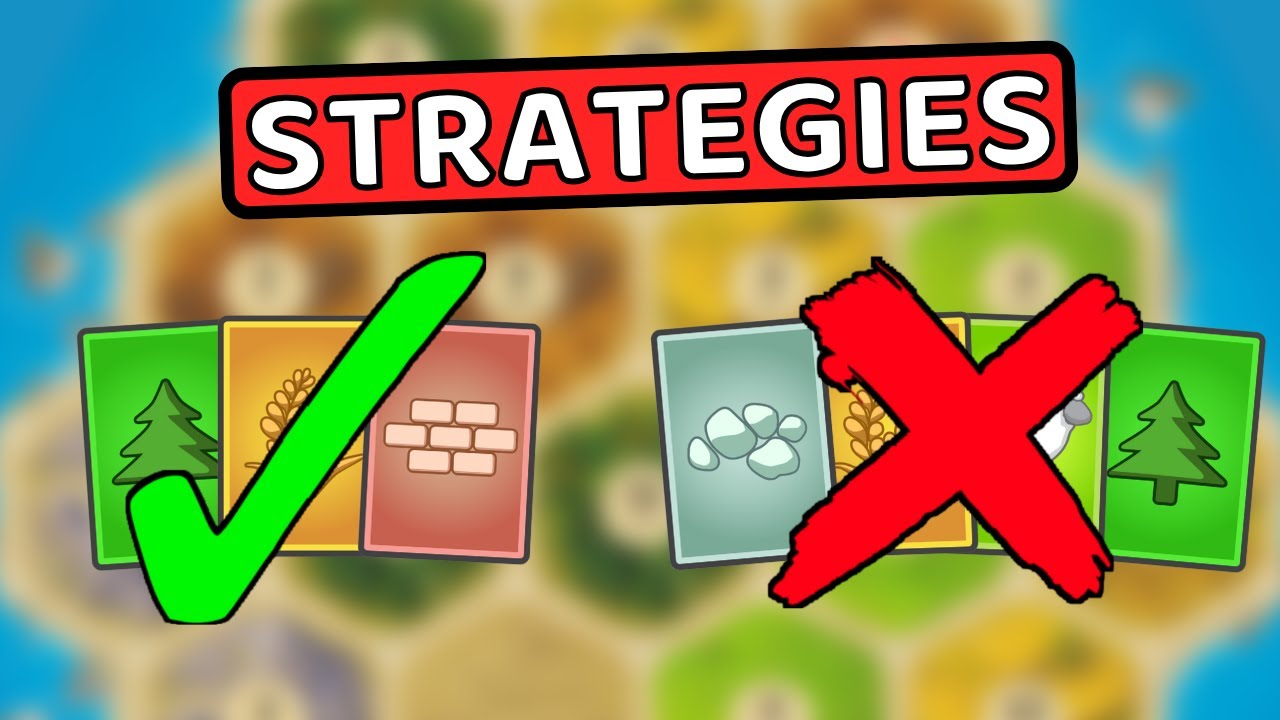 6 профессиональных стратегий в Catan, которые вам ОБЯЗАТЕЛЬНО нужно знать