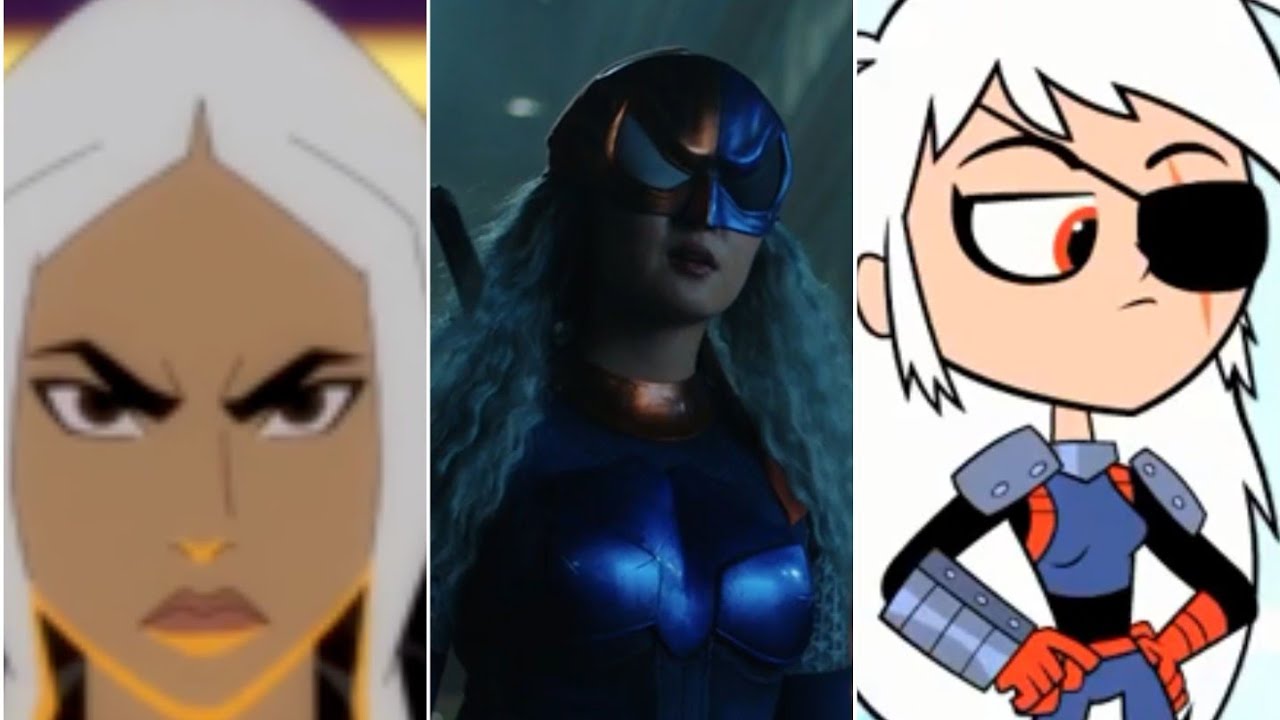 Rose Wilson/Ravager Evolution in shows, cartoons, and movies