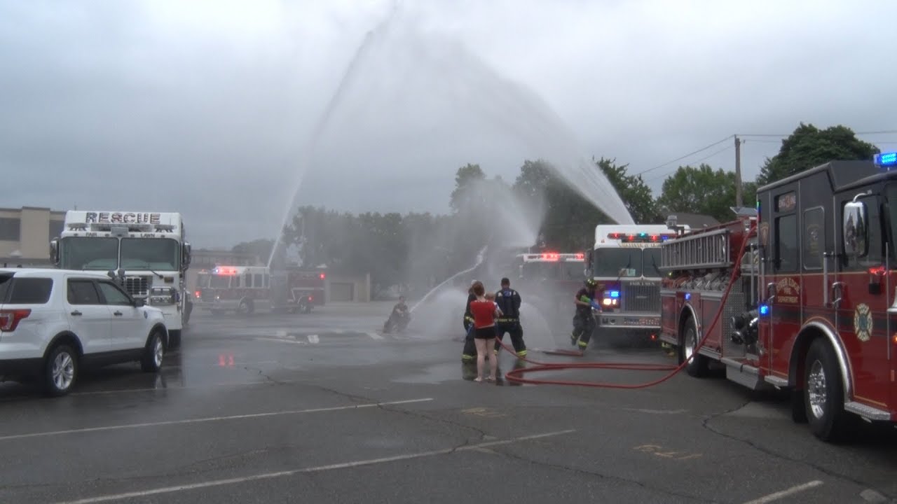 Fair Lawn,NJ Rescue Squad Triple Wetdown 6/23/18