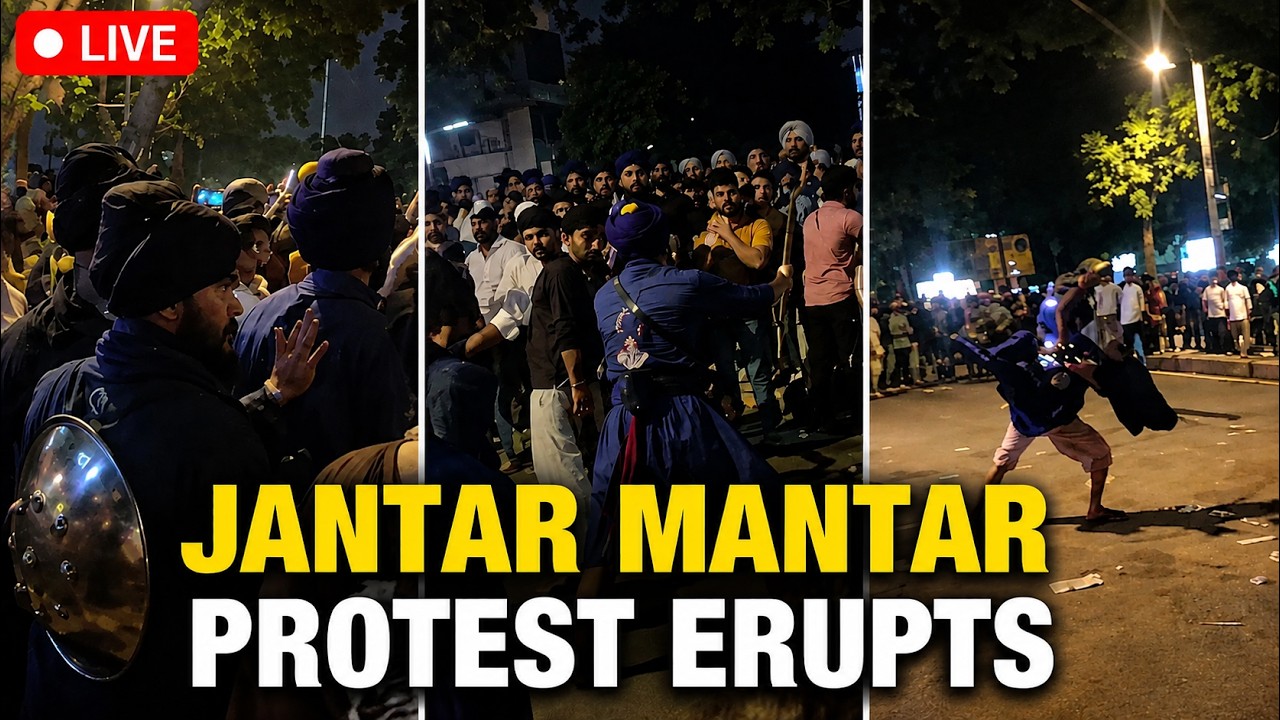 Delhi Protest LIVE: Clashes At Jantar Mantar As Anti-Reservation Protesters Gather | Police Deployed