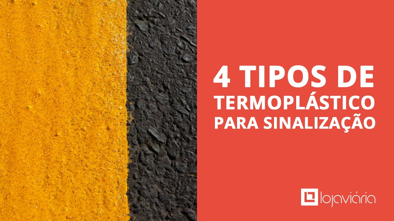 4 tipos de termoplásticos para Sinalização Viária #sinalização #termoplastico