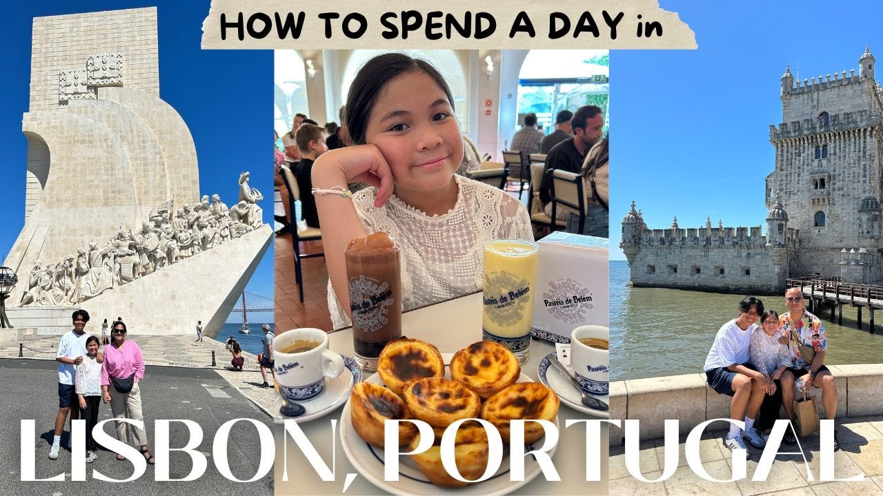 🇵🇹 1 Day in LISBON: visiting historical landmarks & eating at world famous Pastéis de Belém