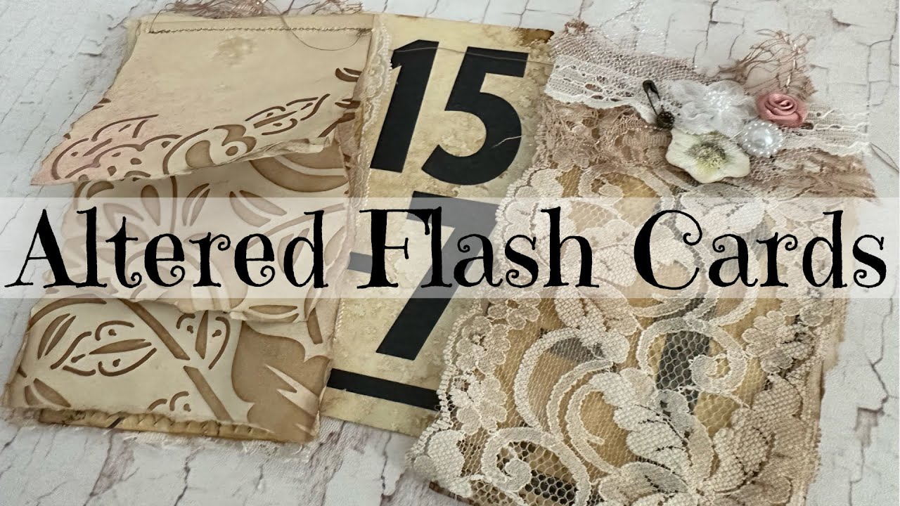 Creating Embellishment Packs | Altered Flash Cards