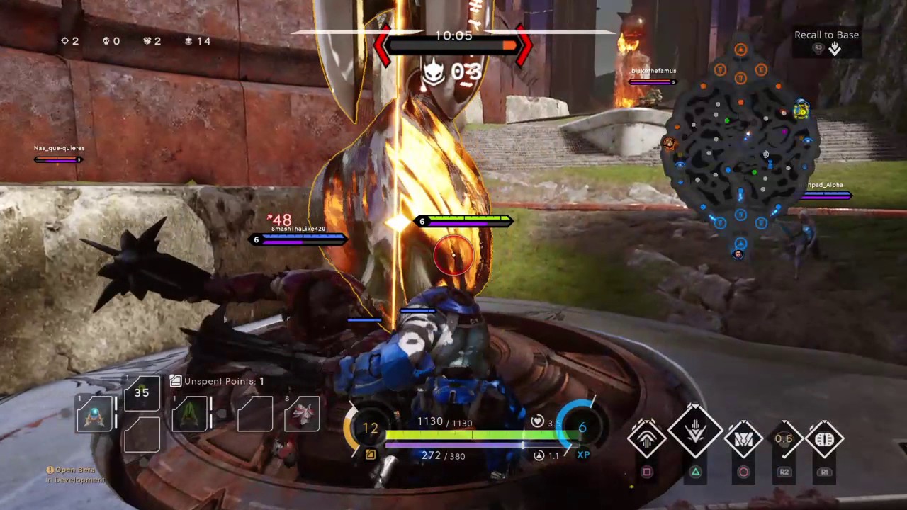 Paragon steel full game monolith off lane solo
