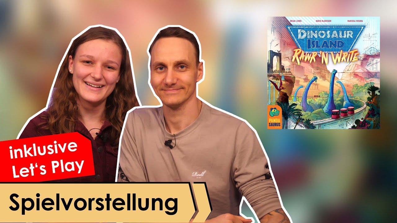 Dinosaur Island: Rawr 'n Write – Brettspiel – Spielvorstellung mit Let's Play