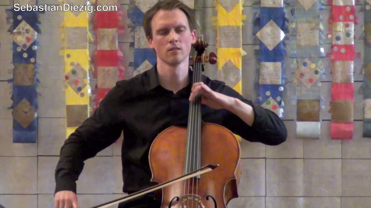Kodaly Solo Sonata 3/3 - Sebastian Diezig live in concert