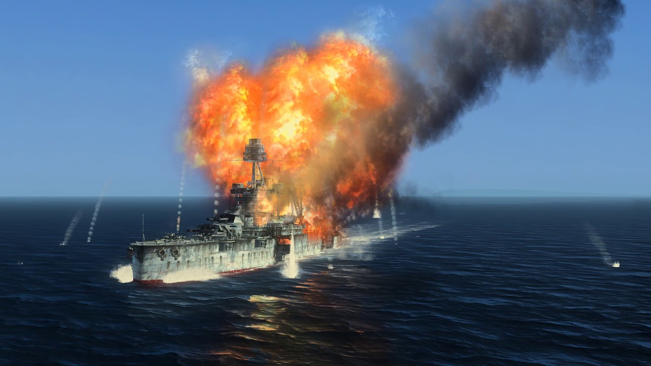 Silent Hunter 4 Bismarck vs Titan (Fall of the Rising Sun Mod)