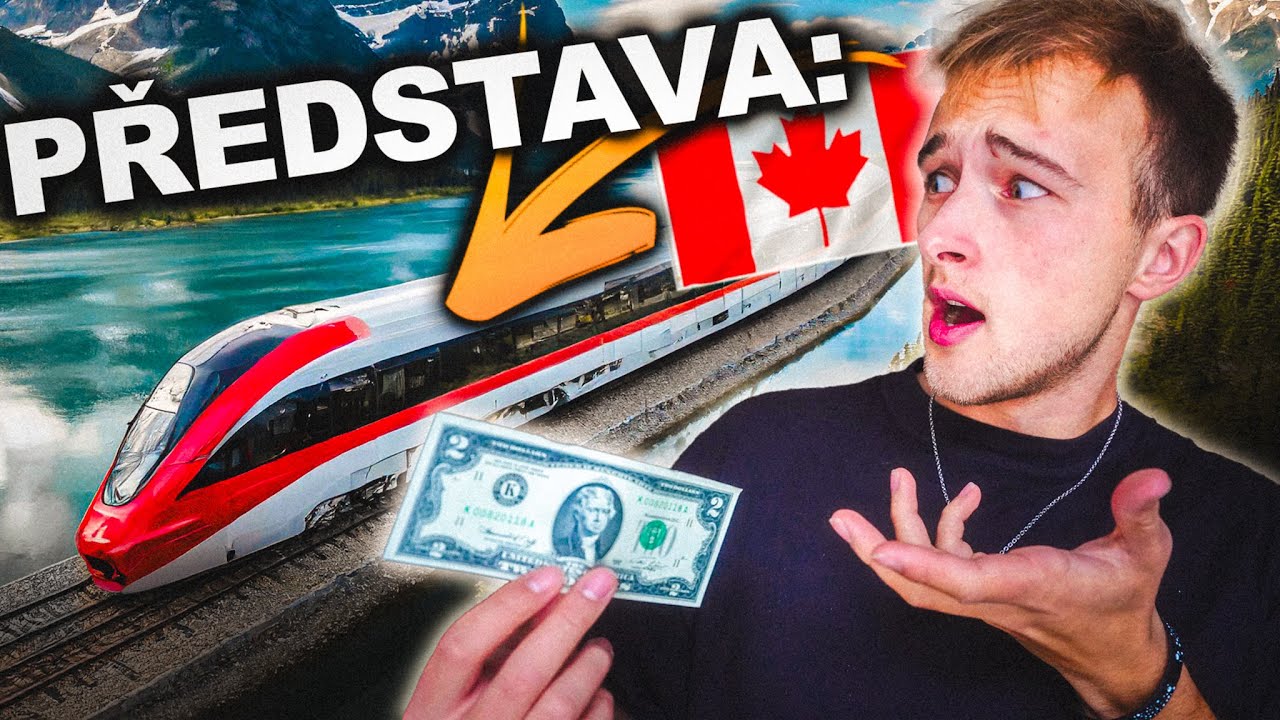 Vlaky v KANADĚ! 🚄🇨🇦 STOJÍ ZA TO?! 🤯