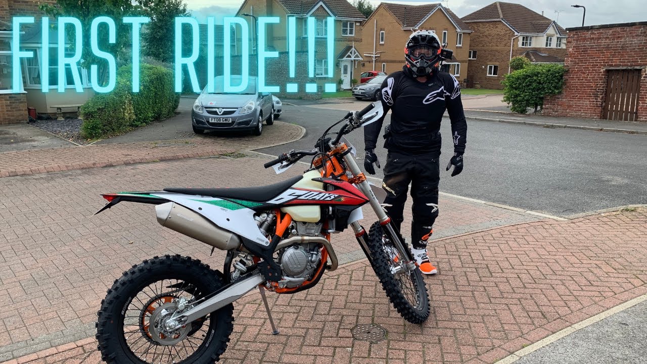 KTM Off Road Adventures | EP1 2020 KTM 350 EXC-F Первая поездка и первый выезд на зелёную полосу!