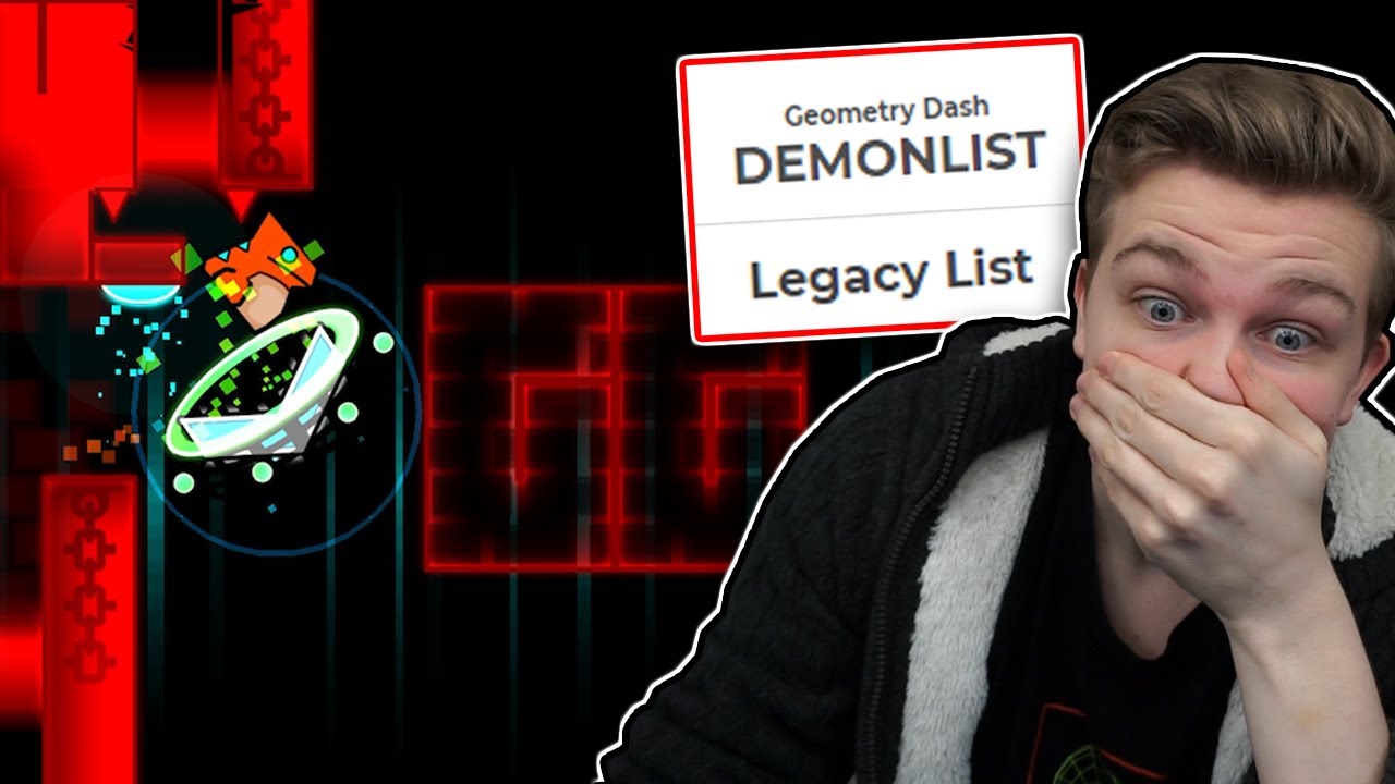 Beating LEGACY LIST DEMONS in Geometry Dash
