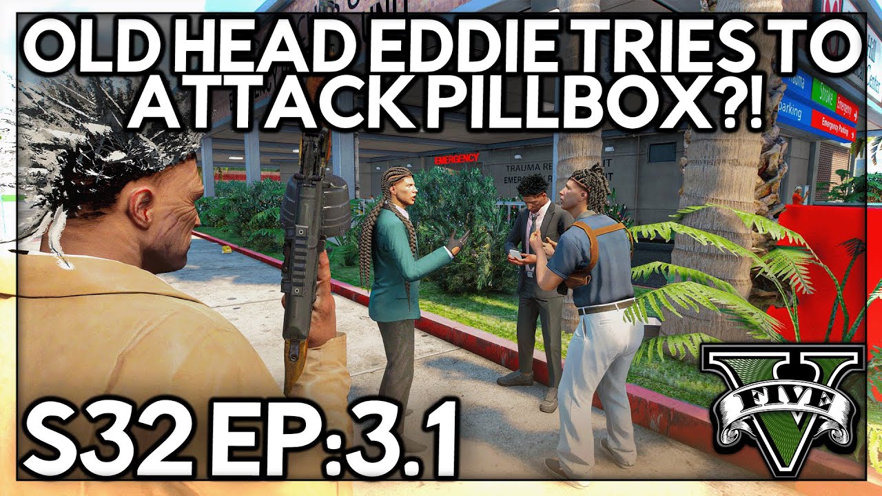 Episode 3.1: Old Head Eddie Tries To Attack PillBox?! | GTA RP | Grizzley World Chiraq