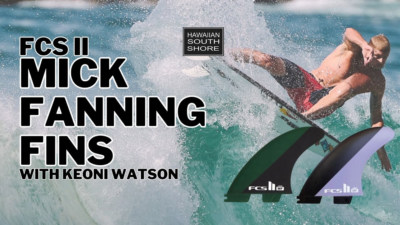 Rundown of Mick Fanning Fins by FCS II