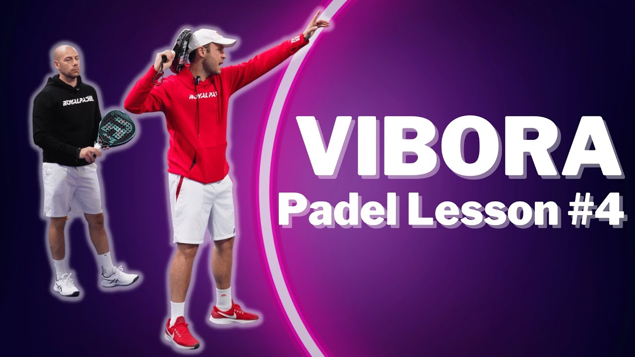 PADEL LESSON #4 VIBORA With FEDE VIVES Royal Padel Academy