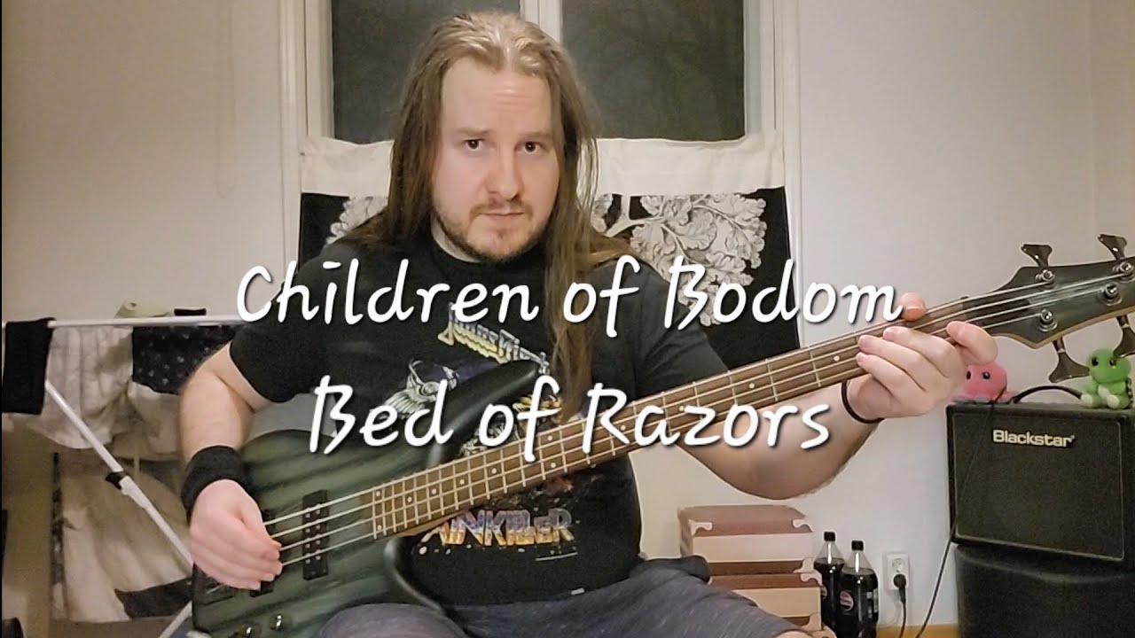 Children of Bodom - Bed of Razors (Bass Cover)